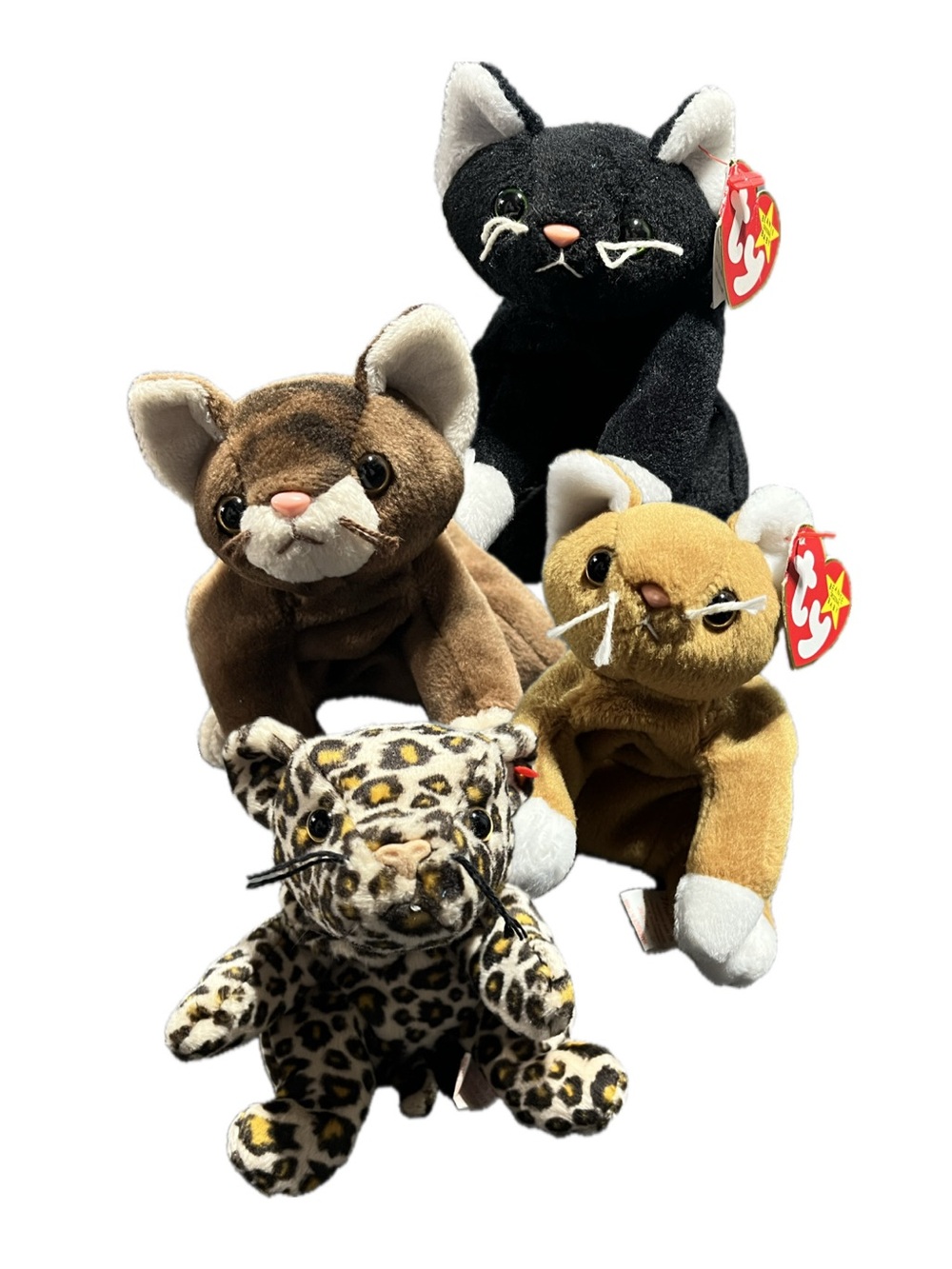 Ty Beanie Babies Assorted Cats - 4